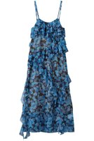 【メゾンスペシャル/MAISON SPECIAL】のFlower Camisole Dress/ブラーフラワーキャミワンピース 大人の最旬トレンドファッション＆コーディネート founy(ファウニー) ファッション Fashion レディースファッション Fashion for Women ワンピース Dresses フォーマル・パーティードレス・結婚式用ドレス Elegant & Casual Dresses キャミソールワンピース Camisole Dresses チュニック Tunic Tops & Dresses おすすめ Recommended / Our Picks インナー Innerwear オレンジ Orange キャミワンピース Cami Dress, Slip Dress シンプル Simple, Minimal ジャケット Jacket, Outerwear チュニック Tunic, Long Top フェミニン Feminine, Girly フリル Frill, Ruffle プリント Print, Printed Pattern メッシュ Mesh, Net Fabric ランダム Random, Irregular ロング Long, Long-Length 夏 Summer 春 Spring S/S・春夏 SS, Spring/Summer, Warm Season |ID:prp329100004917124