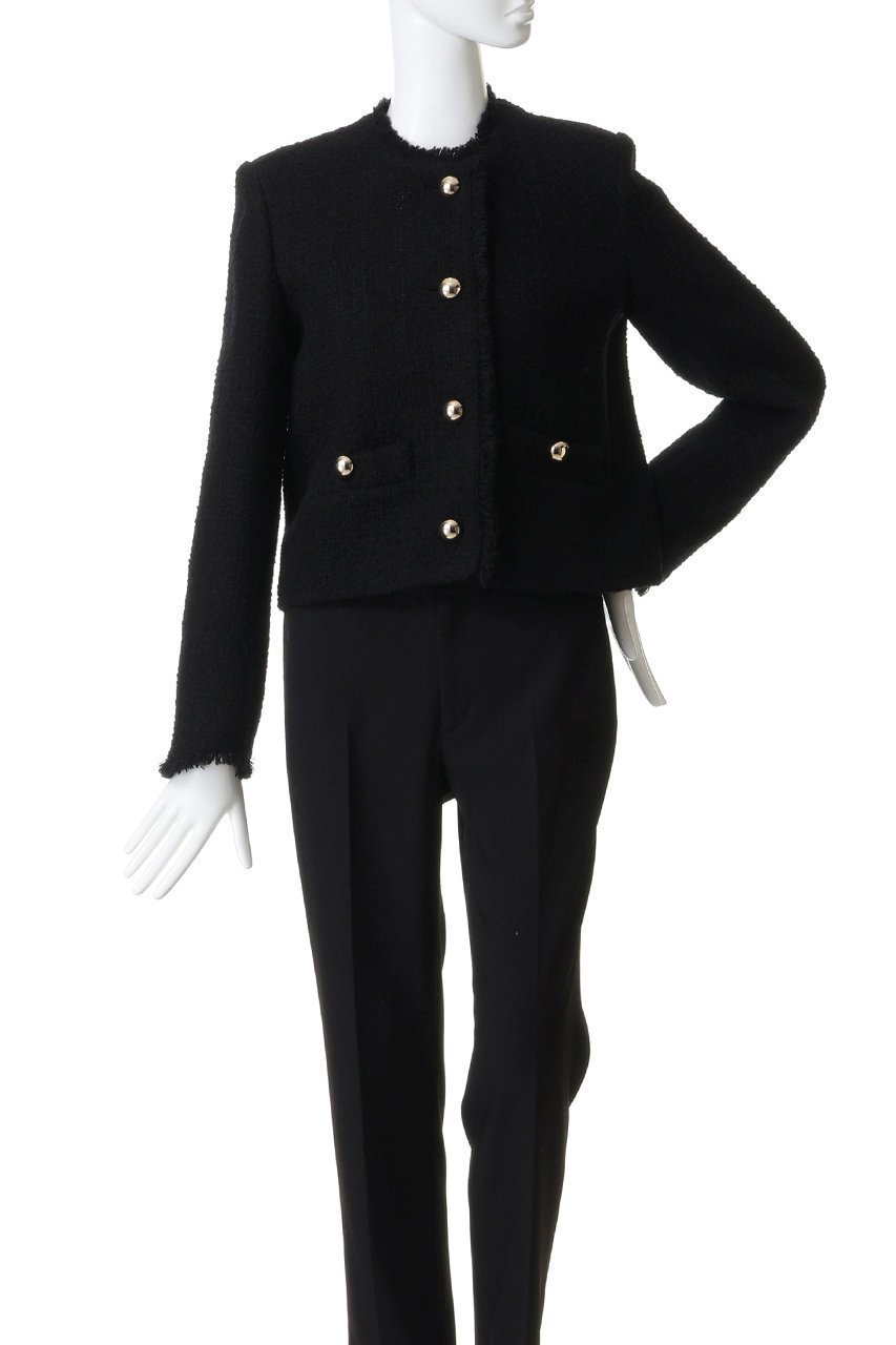 【マックスマーラ/Max Mara】の【Weekend Max Mara】AGAMI ツイードジャケット 人気、トレンドファッション・服の通販 founy(ファニー) 　ファッション　Fashion　レディースファッション　Fashion for Women　アウター　Coat / Outerwear Collection　レディースジャケット・軽アウター　Jackets　ショート　Short, Short Length　シルバー　Silver, Metallic Silver　ジャケット　Jacket, Outerwear　ツイード　Twill, Twill Weave　フォーマル　Formal, Dressy　マニッシュ　Mannish, Boyish　モダン　Modern, Contemporary　ラグジュアリー　Luxury, Elegant　リュクス　Luxury, Elegant, High-End, Chic　other-2|ID: prp329100004917128 ipo3291000000036869177