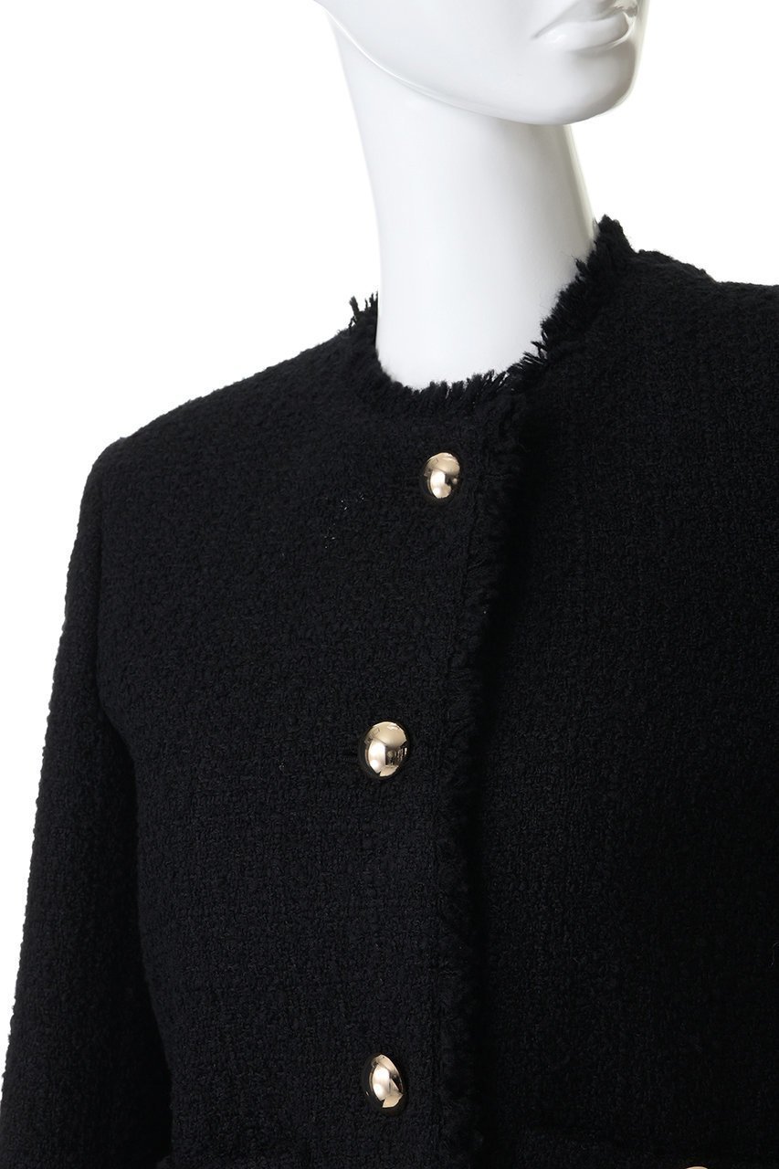 【マックスマーラ/Max Mara】の【Weekend Max Mara】AGAMI ツイードジャケット 人気、トレンドファッション・服の通販 founy(ファニー) 　ファッション　Fashion　レディースファッション　Fashion for Women　アウター　Coat / Outerwear Collection　レディースジャケット・軽アウター　Jackets　ショート　Short, Short Length　シルバー　Silver, Metallic Silver　ジャケット　Jacket, Outerwear　ツイード　Twill, Twill Weave　フォーマル　Formal, Dressy　マニッシュ　Mannish, Boyish　モダン　Modern, Contemporary　ラグジュアリー　Luxury, Elegant　リュクス　Luxury, Elegant, High-End, Chic　other-5|ID: prp329100004917128 ipo3291000000036869180