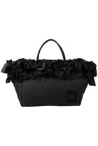 【ガニー/GANNI】のXXL ショッパー ラッフル 人気、トレンドファッション・服の通販 founy(ファニー) ファッション Fashion レディースファッション Fashion for Women バッグ Bags ポケット Pocket, Pocket Detail ラッフル Ruffle, Frill 旅行 Travel thumbnail ブラック|ID: prp329100004917129 ipo3291000000036869191
