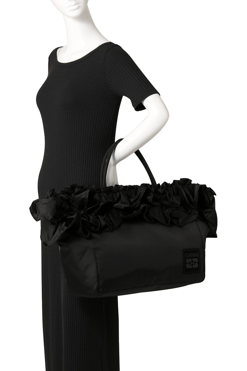 【ガニー/GANNI】のXXL ショッパー ラッフル 人気、トレンドファッション・服の通販 founy(ファニー) ファッション Fashion レディースファッション Fashion for Women バッグ Bags ポケット Pocket, Pocket Detail ラッフル Ruffle, Frill 旅行 Travel other-2|ID: prp329100004917129 ipo3291000000036869192