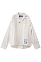 【メゾン ミハラヤスヒロ/Maison MIHARA YASUHIRO / MEN】の【MEN】【in-stru(men-tal).】HIGH DENSITY OX ロングスリーブ シャツ ホワイト|ID: prp329100004917144 ipo3291000000036869308