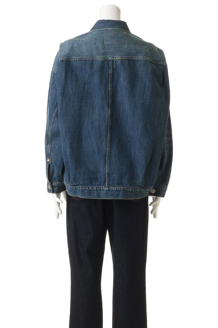 【メゾン ミハラヤスヒロ/Maison MIHARA YASUHIRO / MEN】の【MEN】【in-stru(men-tal).】HARD WASHED SELVAGE デニム ジャケット 人気、トレンドファッション・服の通販 founy(ファニー) ファッション Fashion メンズファッション Fashion for Men ジャケット Jacket, Outerwear デニム Denim, Jeans Material ビンテージ Vintage, Retro Style ブルゾン Blouson, Bomber Jacket ヘムライン Hemline, Bottom Cut other-4|ID: prp329100004917147 ipo3291000000036869336