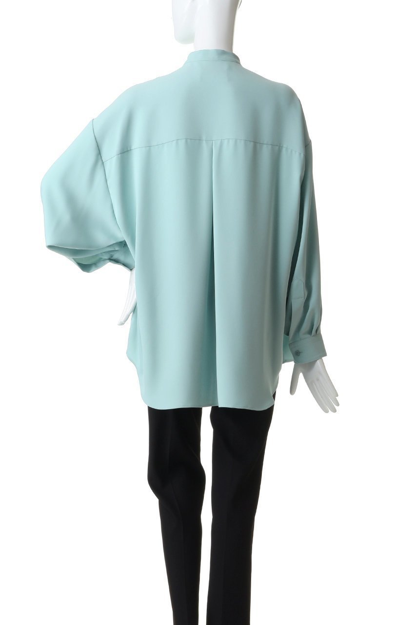 【グラフペーパー/Graphpaper】のSatin Oversized Band Collor Shirt 人気、トレンドファッション・服の通販 founy(ファニー) ファッション Fashion レディースファッション Fashion for Women トップス・カットソー Cut & Sew Tops シャツ・ブラウス・オフィスカジュアル Elegant Blouses & Button-Ups サテン Satin, Glossy Fabric スタイリッシュ Stylish, Fashionable スリーブ Sleeve, Long Sleeve / Short Sleeve ロング Long, Long-Length エレガント 上品 Elegant 羽織 Haori, Light Jacket other-4|ID: prp329100004917152 ipo3291000000036869384