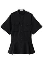 【ザ リラクス/THE RERACS】のロールアップサファリシャツ ブラック|ID: prp329100004917156 ipo3291000000036869412