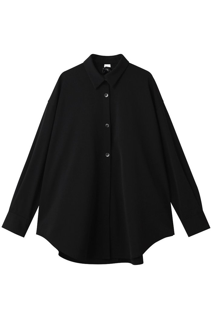 【リムアーク/RIM.ARK】のSynthetic leather tie SH/シャツ インテリア・キッズ・メンズ・レディースファッション・服の通販 founy(ファウニー) https://founy.com/ ファッション Fashion レディースファッション Fashion for Women トップス・カットソー Cut & Sew Tops シャツ・ブラウス・オフィスカジュアル Elegant Blouses & Button-Ups おすすめ Recommended / Our Picks とろみ Fluid, Flowy Fabric インナー Innerwear シンプル Simple, Minimal ジャケット Jacket, Outerwear スリーブ Sleeve, Long Sleeve / Short Sleeve ドレープ Drape, Draping Fabric モダン Modern, Contemporary リラックス Relax, Relaxed Fit ロング Long, Long-Length |ID: prp329100004917215 ipo3291000000036870436