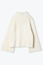 【レリル/lelill】のラムナイロンオフタートル 人気、トレンドファッション・服の通販 founy(ファニー) ファッション Fashion レディースファッション Fashion for Women トップス・カットソー Cut & Sew Tops ニット Knit Tops & Sweaters カジュアルプルオーバー・ニットトップス Pullovers & Knit Tops / Casual Pullovers インナー Innerwear フレアースリーブ Flared Sleeve, Bell Sleeve thumbnail オフホワイト|ID: prp329100004917237 ipo3291000000036870792