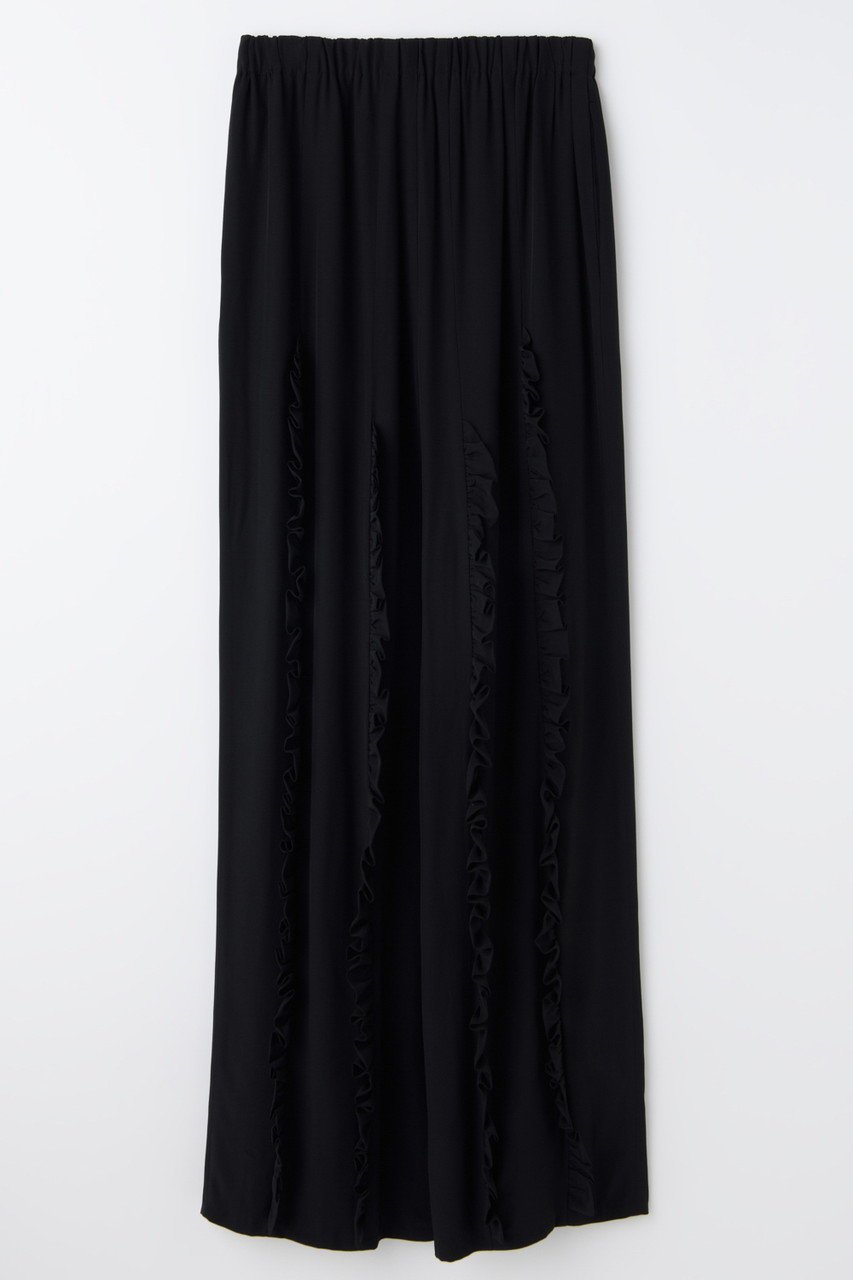 【エンフォルド/ENFOLD】のFRILL TROUSERS 人気、トレンドファッション・服の通販 founy(ファニー) 　ファッション　Fashion　レディースファッション　Fashion for Women　パンツ　Pants & Trousers　おすすめ　Recommended / Our Picks　シェイプ　Shape, Slim Fit　セットアップ　Set-Up, Coordinated Outfit　バランス　Balance, Style Balance　フリル　Frill, Ruffle　ベーシック　Basic, Essential　リラックス　Relax, Relaxed Fit　ロング　Long, Long-Length　ワイド　Wide, Wide Fit　other-2|ID: prp329100004917282 ipo3291000000036871431