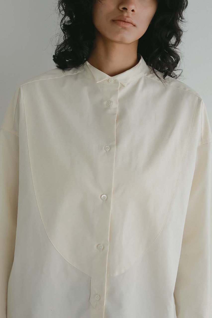 【ハー/HER.】のブザムシャツ 人気、トレンドファッション・服の通販 founy(ファニー) 　ファッション　Fashion　レディースファッション　Fashion for Women　トップス・カットソー　Cut & Sew Tops　シャツ・ブラウス・オフィスカジュアル　Elegant Blouses & Button-Ups　コンパクト　Compact, Small Size　スリーブ　Sleeve, Long Sleeve / Short Sleeve　タイプライター　Typewriter Fabric, Crisp Cotton　リラックス　Relax, Relaxed Fit　ロング　Long, Long-Length　other-8|ID: prp329100004917299 ipo3291000000036871643