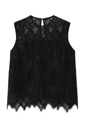 【ドメル/DOMELLE】 ジオメトリック レース ブラウス人気、トレンドファッション・服の通販 founy(ファニー) ファッション Fashion レディースファッション Fashion for Women トップス・カットソー Cut & Sew Tops キャミソール&ノースリーブ Camisoles & Sleeveless Tops シャツ・ブラウス・オフィスカジュアル Elegant Blouses & Button-Ups インナー Innerwear キャミソール Camisole, Spaghetti Strap Top ジャケット Jacket, Outerwear セットアップ Set-Up, Coordinated Outfit ネップ Nepp, Slub Yarn ノースリーブ Sleeveless, No-Sleeve ブルゾン Blouson, Bomber Jacket モチーフ Motif, Design Theme レース Lace, Lace Fabric |ID:prp329100004917339