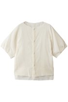 【マルティニーク/martinique】の【CURRENTAGE】フロンタブルシャツ 人気、トレンドファッション・服の通販 founy(ファニー) ファッション Fashion レディースファッション Fashion for Women トップス・カットソー Cut & Sew Tops シャツ・ブラウス・オフィスカジュアル Elegant Blouses & Button-Ups ショート Short, Short Length スリーブ Sleeve, Long Sleeve / Short Sleeve 夏 Summer 春 Spring S/S・春夏 SS, Spring/Summer, Warm Season thumbnail ホワイト|ID: prp329100004917362 ipo3291000000036873014