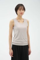 【マーガレットハウエル/MARGARET HOWELL】のSUPERFINE COTTON JERSEY 人気、トレンドファッション・服の通販 founy(ファニー) ファッション Fashion レディースファッション Fashion for Women トップス・カットソー Cut & Sew Tops キャミソール&ノースリーブ Camisoles & Sleeveless Tops シャツ・ブラウス・オフィスカジュアル Elegant Blouses & Button-Ups ロングTシャツ・Tシャツ Longline T-Shirts & Tees カットソー・ベーシックTシャツ Cut-and-Sewn Tops / Stretch Tees & Basics なめらか Smooth, Silky Texture インナー Innerwear キャミソール Camisole, Spaghetti Strap Top シンプル Simple, Minimal タンク Tank Top, Sleeveless Top 定番 Standard, Basic Item thumbnail グレー|ID: prp329100004917399 ipo3291000000036873650