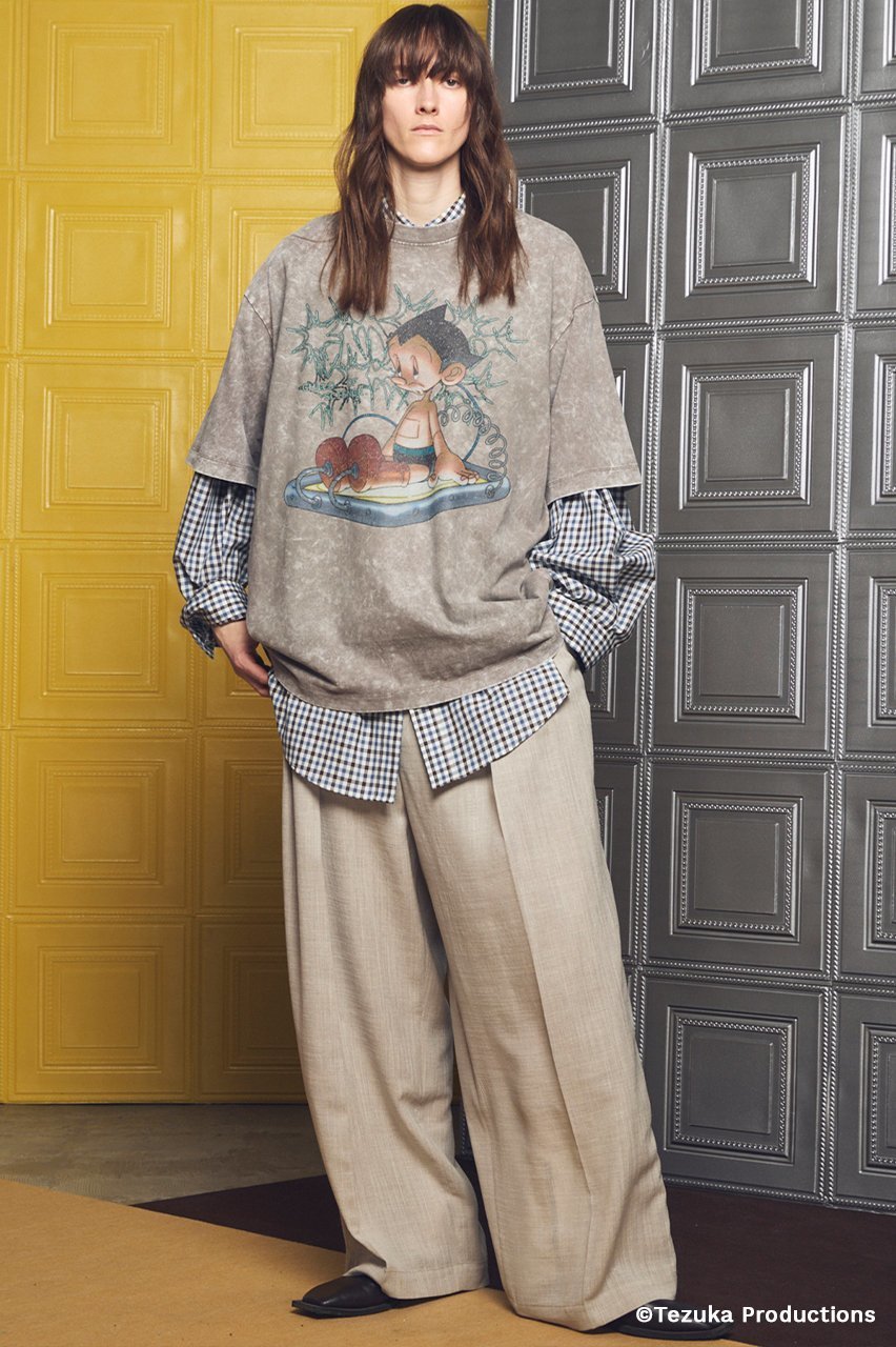 【メゾンスペシャル/MAISON SPECIAL】の【UNISEX】【TEZUKA CHARACTERS for MAISON SPECIAL】- ASTRO BOY - Prime-Over Fade Crew Neck Graphic T-Shirt/- 鉄腕アトム - プライムオーバーフェードクルーネックグラフィックTシャツ 人気、トレンドファッション・服の通販 founy(ファニー) ファッション Fashion レディースファッション Fashion for Women トップス・カットソー Cut & Sew Tops シャツ・ブラウス・オフィスカジュアル Elegant Blouses & Button-Ups ロングTシャツ・Tシャツ Longline T-Shirts & Tees カットソー・ベーシックTシャツ Cut-and-Sewn Tops / Stretch Tees & Basics イラスト Illustration インナー Innerwear キャラクター Character, Licensed Characters グラフィック Graphic, Graphic Design ショルダー Shoulder, Shoulder Strap ショート Short, Short Length シンプル Simple, Minimal スリーブ Sleeve, Long Sleeve / Short Sleeve ドロップ Drop Shoulder, Dropped Style バランス Balance, Style Balance パターン Pattern, Design Print フィット Fit, Slim Fit プリント Print, Printed Pattern ユニセックス Unisex, Genderless ユーズド Used, Vintage-Look リアル Real, Realistic other-4|ID: prp329100004917445 ipo3291000000036874266