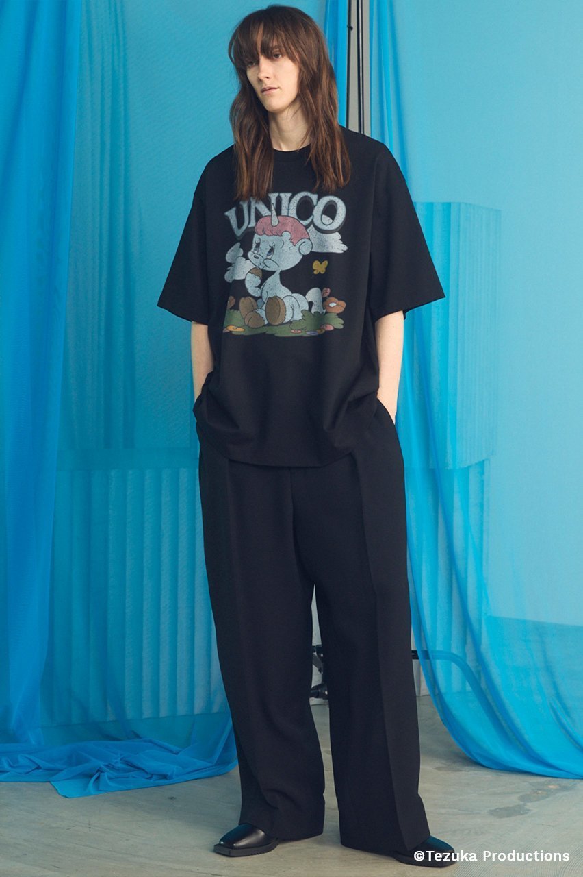 【メゾンスペシャル/MAISON SPECIAL】の【UNISEX】【TEZUKA CHARACTERS for MAISON SPECIAL】- UNICO - Prime-Over Crew Neck Graphic T-Shirt/- ユニコ - プライムオーバークルーネックグラフィックTシャツ 人気、トレンドファッション・服の通販 founy(ファニー) ファッション Fashion レディースファッション Fashion for Women トップス・カットソー Cut & Sew Tops シャツ・ブラウス・オフィスカジュアル Elegant Blouses & Button-Ups ロングTシャツ・Tシャツ Longline T-Shirts & Tees カットソー・ベーシックTシャツ Cut-and-Sewn Tops / Stretch Tees & Basics イラスト Illustration インナー Innerwear カットソー Cut and Sewn Top キャラクター Character, Licensed Characters グラフィック Graphic, Graphic Design ショルダー Shoulder, Shoulder Strap ショート Short, Short Length シルケット Silket, Silky Cotton シンプル Simple, Minimal スリーブ Sleeve, Long Sleeve / Short Sleeve ドロップ Drop Shoulder, Dropped Style 定番 Standard, Basic Item バランス Balance, Style Balance パターン Pattern, Design Print フィット Fit, Slim Fit プリント Print, Printed Pattern ユニセックス Unisex, Genderless 再入荷 Restock / Back in Stock エレガント 上品 Elegant other-3|ID: prp329100004917446 ipo3291000000036874275