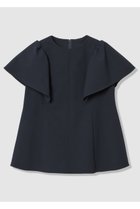 【アナイ/ANAYI】の【セットアップ対応商品】サッカーストレッチペプラム ブラウス ネイビー|ID:prp329100004917476