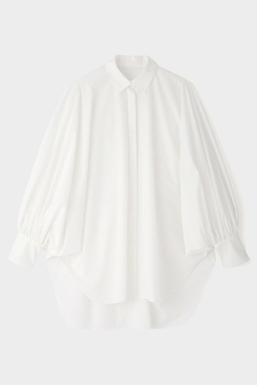 【ル フィル/LE PHIL】の《LE PHIL》SOLOTEX ブロードブラウス 人気、トレンドファッション・服の通販 founy(ファニー) ファッション Fashion レディースファッション Fashion for Women トップス・カットソー Cut & Sew Tops シャツ・ブラウス・オフィスカジュアル Elegant Blouses & Button-Ups ギャザー Gathered, Ruffled スリーブ Sleeve, Long Sleeve / Short Sleeve ブロード Broadcloth, Fine Cotton ロング Long, Long-Length other-2|ID: prp329100004917482 ipo3291000000036874691