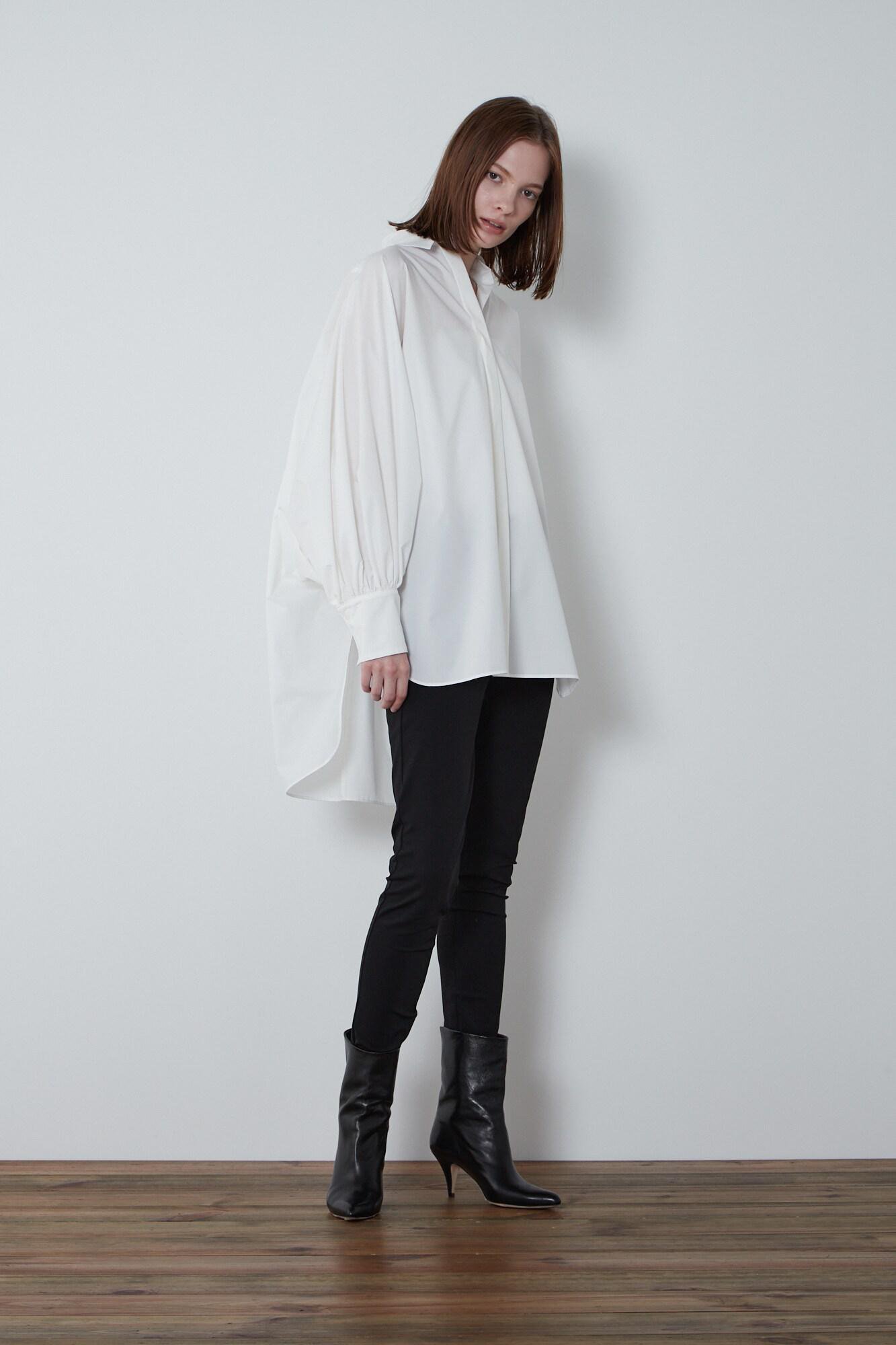 【ル フィル/LE PHIL】の《LE PHIL》SOLOTEX ブロードブラウス 人気、トレンドファッション・服の通販 founy(ファニー) ファッション Fashion レディースファッション Fashion for Women トップス・カットソー Cut & Sew Tops シャツ・ブラウス・オフィスカジュアル Elegant Blouses & Button-Ups ギャザー Gathered, Ruffled スリーブ Sleeve, Long Sleeve / Short Sleeve ブロード Broadcloth, Fine Cotton ロング Long, Long-Length other-3|ID: prp329100004917482 ipo3291000000036874692