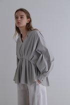 【ル フィル/LE PHIL】の《LE PHIL》ナイロンストレッチブロードブラウス 人気、トレンドファッション・服の通販 founy(ファニー) ファッション Fashion レディースファッション Fashion for Women トップス・カットソー Cut & Sew Tops シャツ・ブラウス・オフィスカジュアル Elegant Blouses & Button-Ups コンパクト Compact, Small Size スタンダード Standard, Basic ストレッチ Stretch, Stretchy Fabric スポーティ Sporty, Casual Athletic スリーブ Sleeve, Long Sleeve / Short Sleeve バランス Balance, Style Balance パターン Pattern, Design Print リボン Ribbon, Bow ロング Long, Long-Length thumbnail グレー|ID: prp329100004917487 ipo3291000000036874722