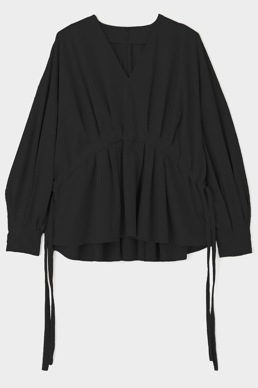 【ル フィル/LE PHIL】の《LE PHIL》ナイロンストレッチブロードブラウス 人気、トレンドファッション・服の通販 founy(ファニー) 　ファッション　Fashion　レディースファッション　Fashion for Women　トップス・カットソー　Cut & Sew Tops　シャツ・ブラウス・オフィスカジュアル　Elegant Blouses & Button-Ups　コンパクト　Compact, Small Size　スタンダード　Standard, Basic　ストレッチ　Stretch, Stretchy Fabric　スポーティ　Sporty, Casual Athletic　スリーブ　Sleeve, Long Sleeve / Short Sleeve　バランス　Balance, Style Balance　パターン　Pattern, Design Print　リボン　Ribbon, Bow　ロング　Long, Long-Length　other-2|ID: prp329100004917487 ipo3291000000036874726