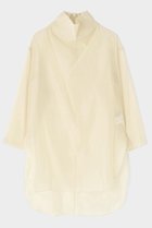 【ル フィル/LE PHIL】のハイネックシアーボイル 人気、トレンドファッション・服の通販 founy(ファニー) ファッション Fashion レディースファッション Fashion for Women トップス・カットソー Cut & Sew Tops シャツ・ブラウス・オフィスカジュアル Elegant Blouses & Button-Ups スタンダード Standard, Basic スリーブ Sleeve, Long Sleeve / Short Sleeve ロング Long, Long-Length thumbnail ベージュ|ID: prp329100004917501 ipo3291000000036874901