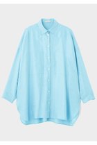 【ル フィル/LE PHIL】のキュプラリネンブラウス 人気、トレンドファッション・服の通販 founy(ファニー) ファッション Fashion レディースファッション Fashion for Women トップス・カットソー Cut & Sew Tops シャツ・ブラウス・オフィスカジュアル Elegant Blouses & Button-Ups キュプラ Cupro, Eco Fabric シンプル Simple, Minimal スタンダード Standard, Basic スリーブ Sleeve, Long Sleeve / Short Sleeve ネップ Nepp, Slub Yarn フロント Front, Front Design ポケット Pocket, Pocket Detail ヨーク Yoke, Yoke Design ロング Long, Long-Length エレガント 上品 Elegant thumbnail ブルー|ID: prp329100004917529 ipo3291000000036875199