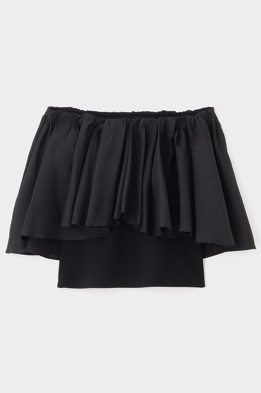 【ル フィル/LE PHIL】のJQコンビカップインブラウス 人気、トレンドファッション・服の通販 founy(ファニー) 　ファッション　Fashion　レディースファッション　Fashion for Women　トップス・カットソー　Cut & Sew Tops　シャツ・ブラウス・オフィスカジュアル　Elegant Blouses & Button-Ups　おすすめ　Recommended / Our Picks　ショート　Short, Short Length　ジャカード／ジャガード　Jacquard, Woven Pattern　スタンダード　Standard, Basic　ストレッチ　Stretch, Stretchy Fabric　スリーブ　Sleeve, Long Sleeve / Short Sleeve　フィット　Fit, Slim Fit　フレア　Flare, Flared　エレガント 上品　Elegant　夏　Summer　旅行　Travel　 other-1|ID: prp329100004917530 ipo3291000000036875207