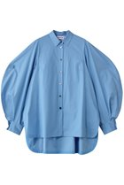 【ナゴンスタンス/nagonstans】のdiamond-sleeves shirt 人気、トレンドファッション・服の通販 founy(ファニー) ファッション Fashion レディースファッション Fashion for Women トップス・カットソー Cut & Sew Tops シャツ・ブラウス・オフィスカジュアル Elegant Blouses & Button-Ups シンプル Simple, Minimal スリーブ Sleeve, Long Sleeve / Short Sleeve タイプライター Typewriter Fabric, Crisp Cotton ロング Long, Long-Length thumbnail Water|ID: prp329100004917543 ipo3291000000036875359