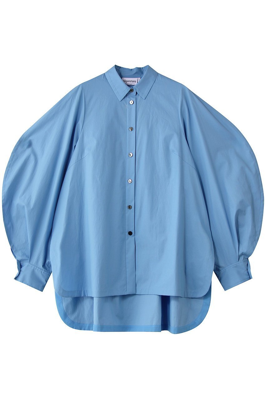 【ナゴンスタンス/nagonstans】のdiamond-sleeves shirt インテリア・キッズ・メンズ・レディースファッション・服の通販 founy(ファニー) ファッション Fashion レディースファッション Fashion for Women トップス・カットソー Cut & Sew Tops シャツ・ブラウス・オフィスカジュアル Elegant Blouses & Button-Ups シンプル Simple, Minimal スリーブ Sleeve, Long Sleeve / Short Sleeve タイプライター Typewriter Fabric, Crisp Cotton ロング Long, Long-Length Water|ID: prp329100004917543 ipo3291000000036875359