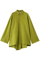 【ナゴンスタンス/nagonstans】のwide-sleeves shirt 人気、トレンドファッション・服の通販 founy(ファニー) ファッション Fashion レディースファッション Fashion for Women トップス・カットソー Cut & Sew Tops シャツ・ブラウス・オフィスカジュアル Elegant Blouses & Button-Ups アシンメトリー Asymmetrical Style オイル Body Oil ストレッチ Stretch, Stretchy Fabric スリーブ Sleeve, Long Sleeve / Short Sleeve ドレープ Drape, Draping Fabric ピーチ Peach, Soft Touch ポケット Pocket, Pocket Detail ヨーク Yoke, Yoke Design ロング Long, Long-Length thumbnail Turmeric|ID: prp329100004917544 ipo3291000000036875366