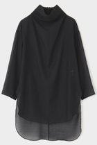 【ル フィル/LE PHIL】のハイネックシアーボイルブラウス 人気、トレンドファッション・服の通販 founy(ファニー) ファッション Fashion レディースファッション Fashion for Women トップス・カットソー Cut & Sew Tops シャツ・ブラウス・オフィスカジュアル Elegant Blouses & Button-Ups インナー Innerwear シアー Sheer, See-Through ジャケット Jacket, Outerwear スリーブ Sleeve, Long Sleeve / Short Sleeve ハイネック High Neck, Mock Neck パターン Pattern, Design Print ロング Long, Long-Length thumbnail ブラック|ID: prp329100004917545 ipo3291000000036875370