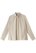 【ベイジ,/BEIGE,】のEVA(エバ)/ブラウス 人気、トレンドファッション・服の通販 founy(ファニー) ファッション Fashion レディースファッション Fashion for Women トップス・カットソー Cut & Sew Tops シャツ・ブラウス・オフィスカジュアル Elegant Blouses & Button-Ups とろみ Fluid, Flowy Fabric ギャザー Gathered, Ruffled スリット Slit, Slit Detail スリーブ Sleeve, Long Sleeve / Short Sleeve デニム Denim, Jeans Material ハイネック High Neck, Mock Neck パーティ Party, Party Style ファブリック Fabric, Textile ロング Long, Long-Length エレガント 上品 Elegant thumbnail Sheer Orange|ID: prp329100004917546 ipo3291000000036875388