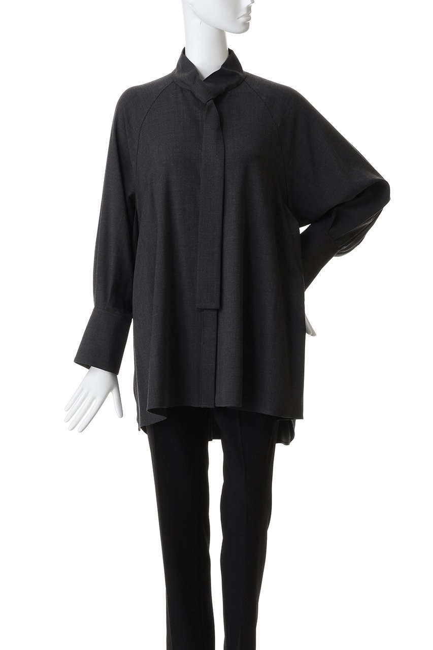 【プレインピープル/PLAIN PEOPLE】のフレックスウールサキソニーボウタイブラウス 人気、トレンドファッション・服の通販 founy(ファニー) ファッション Fashion レディースファッション Fashion for Women トップス・カットソー Cut & Sew Tops シャツ・ブラウス・オフィスカジュアル Elegant Blouses & Button-Ups スリーブ Sleeve, Long Sleeve / Short Sleeve ドレープ Drape, Draping Fabric ビジネス 仕事 通勤 Business / Work / Commuting ロング Long, Long-Length エレガント 上品 Elegant other-2|ID: prp329100004917550 ipo3291000000036875426