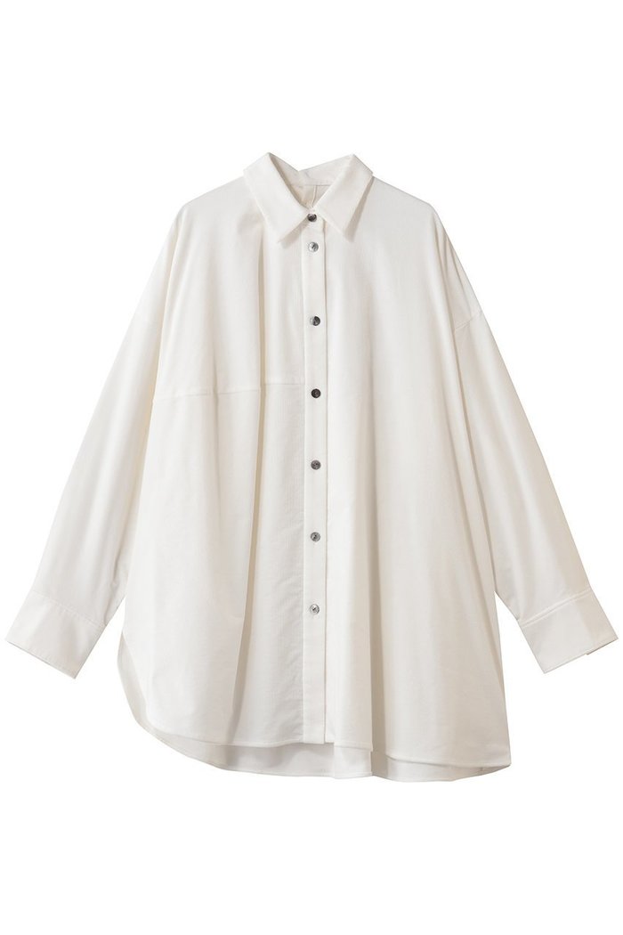 【ナゴンスタンス/nagonstans】のunbalance shirt インテリア・キッズ・メンズ・レディースファッション・服の通販 founy(ファウニー) https://founy.com/ ファッション Fashion レディースファッション Fashion for Women トップス・カットソー Cut & Sew Tops シャツ・ブラウス・オフィスカジュアル Elegant Blouses & Button-Ups インナー Innerwear コーデュロイ Corduroy, Cord Fabric スリーブ Sleeve, Long Sleeve / Short Sleeve バランス Balance, Style Balance ロング Long, Long-Length 軽量 Lightweight, Ultra Light |ID: prp329100004917556 ipo3291000000036875484