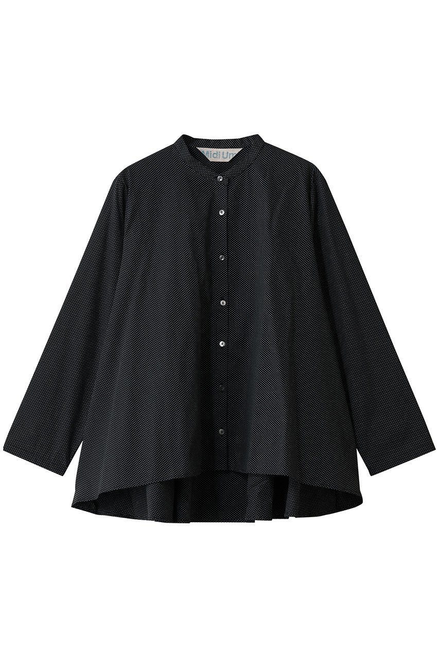 【ミディウミ/MidiUmi】のdots shirt シャツ インテリア・キッズ・メンズ・レディースファッション・服の通販 founy(ファニー) ファッション Fashion レディースファッション Fashion for Women トップス・カットソー Cut & Sew Tops シャツ・ブラウス・オフィスカジュアル Elegant Blouses & Button-Ups スリーブ Sleeve, Long Sleeve / Short Sleeve ドット Polka Dot, Dot Pattern マニッシュ Mannish, Boyish ロング Long, Long-Length ワイド Wide, Wide Fit エレガント 上品 Elegant blackA|ID: prp329100004917560 ipo3291000000036875519