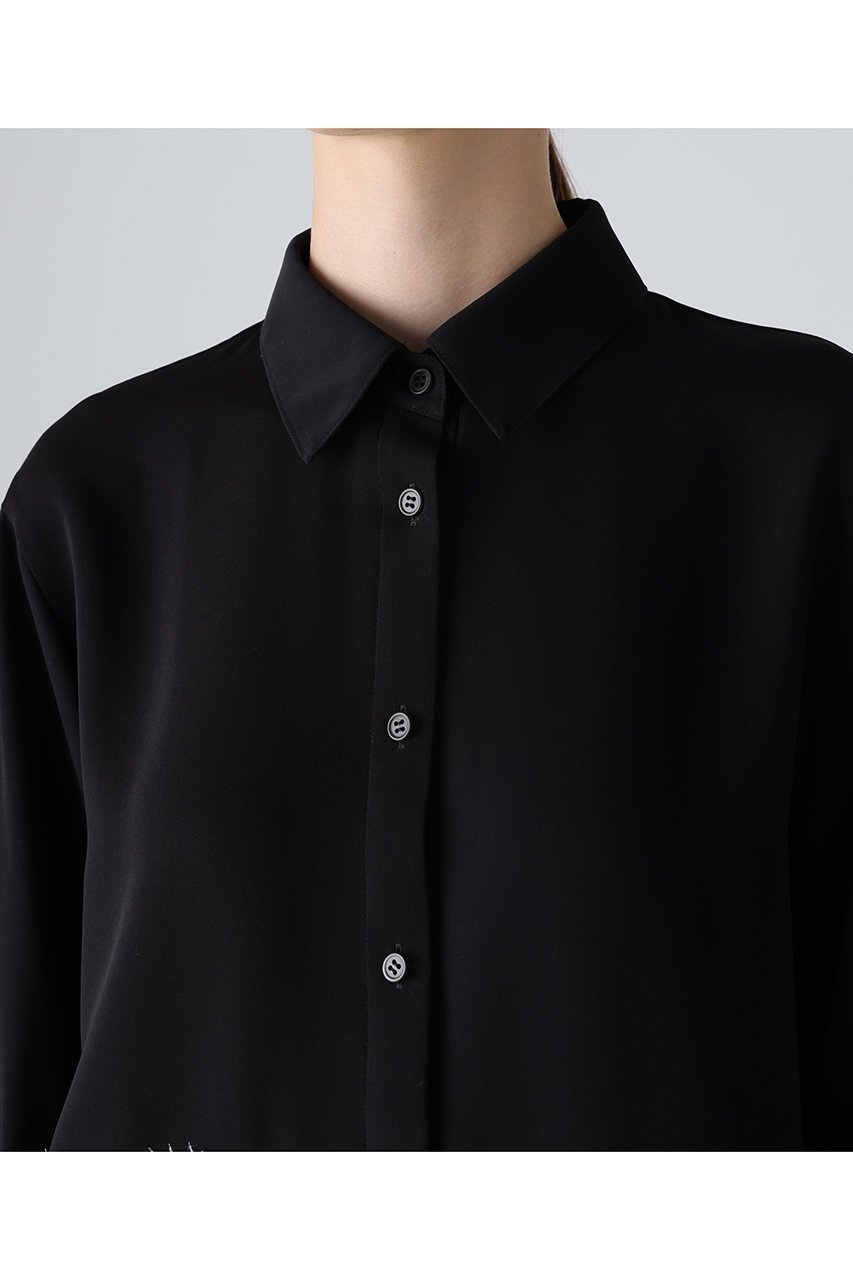 【アドーア/ADORE】のライトジョーゼットブラウス 人気、トレンドファッション・服の通販 founy(ファニー) 　ファッション　Fashion　レディースファッション　Fashion for Women　トップス・カットソー　Cut & Sew Tops　シャツ・ブラウス・オフィスカジュアル　Elegant Blouses & Button-Ups　ジョーゼット　Georgette, Semi-Sheer Fabric　スリーブ　Sleeve, Long Sleeve / Short Sleeve　バランス　Balance, Style Balance　レース　Lace, Lace Fabric　ロング　Long, Long-Length　other-7|ID: prp329100004917562 ipo3291000000036875541