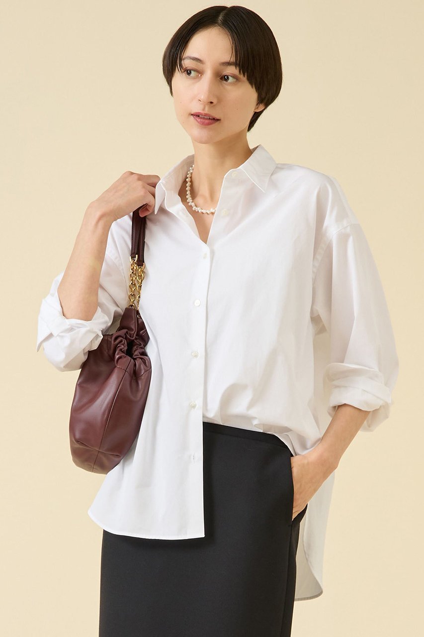 【マルティニーク/martinique】のEssential スタンダードシャツ 人気、トレンドファッション・服の通販 founy(ファニー) ファッション Fashion レディースファッション Fashion for Women トップス・カットソー Cut & Sew Tops シャツ・ブラウス・オフィスカジュアル Elegant Blouses & Button-Ups おすすめ Recommended / Our Picks スタンダード Standard, Basic スリーブ Sleeve, Long Sleeve / Short Sleeve レギュラー Regular, Standard Fit ロング Long, Long-Length 秋 Autumn 羽織 Haori, Light Jacket other-1|ID: prp329100004917574 ipo3291000000036875633