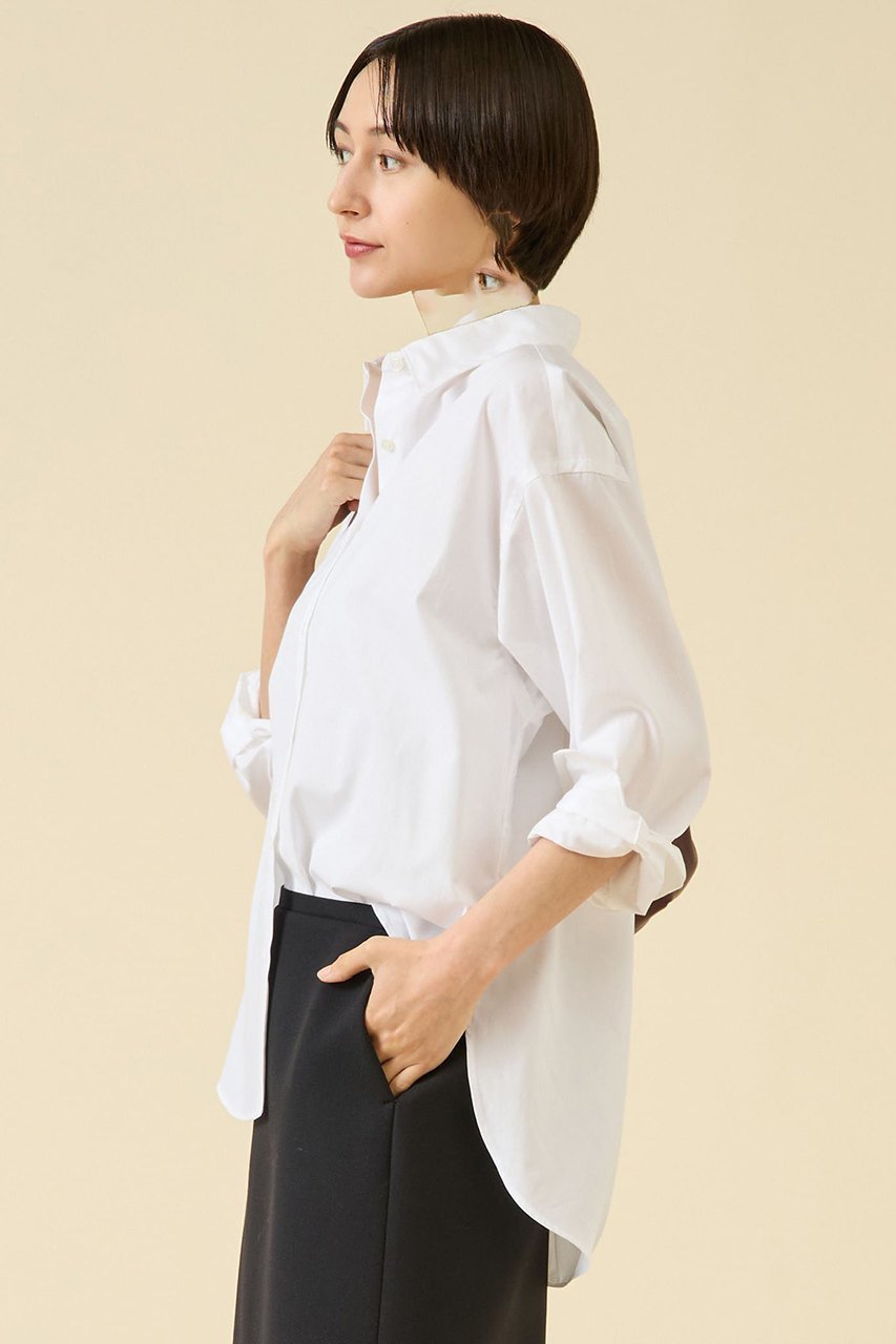 【マルティニーク/martinique】のEssential スタンダードシャツ 人気、トレンドファッション・服の通販 founy(ファニー) ファッション Fashion レディースファッション Fashion for Women トップス・カットソー Cut & Sew Tops シャツ・ブラウス・オフィスカジュアル Elegant Blouses & Button-Ups おすすめ Recommended / Our Picks スタンダード Standard, Basic スリーブ Sleeve, Long Sleeve / Short Sleeve レギュラー Regular, Standard Fit ロング Long, Long-Length 秋 Autumn 羽織 Haori, Light Jacket other-2|ID: prp329100004917574 ipo3291000000036875635