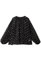 【生地の可能性/kijinokanosei】のボリュームスリーブブラウス 人気、トレンドファッション・服の通販 founy(ファニー) ファッション Fashion レディースファッション Fashion for Women トップス・カットソー Cut & Sew Tops シャツ・ブラウス・オフィスカジュアル Elegant Blouses & Button-Ups ボリューム袖・フリルスリーブブラウス Voluminous & Ruffle Sleeves / Puffy Sleeve Tops ストール Stole, Wrap スリーブ Sleeve, Long Sleeve / Short Sleeve フェミニン Feminine, Girly モチーフ Motif, Design Theme リネン Linen, Linen Fabric ロング Long, Long-Length thumbnail solitaire ブラック|ID: prp329100004917581 ipo3291000000036875693