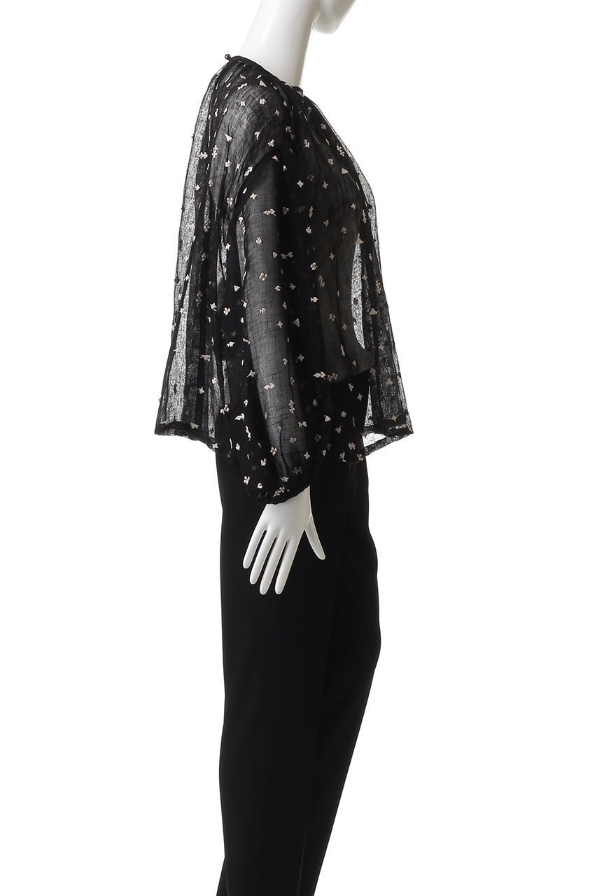 【生地の可能性/kijinokanosei】のボリュームスリーブブラウス 人気、トレンドファッション・服の通販 founy(ファニー) 　ファッション　Fashion　レディースファッション　Fashion for Women　トップス・カットソー　Cut & Sew Tops　シャツ・ブラウス・オフィスカジュアル　Elegant Blouses & Button-Ups　ボリューム袖・フリルスリーブブラウス　Voluminous & Ruffle Sleeves / Puffy Sleeve Tops　ストール　Stole, Wrap　スリーブ　Sleeve, Long Sleeve / Short Sleeve　フェミニン　Feminine, Girly　モチーフ　Motif, Design Theme　リネン　Linen, Linen Fabric　ロング　Long, Long-Length　other-3|ID: prp329100004917581 ipo3291000000036875695