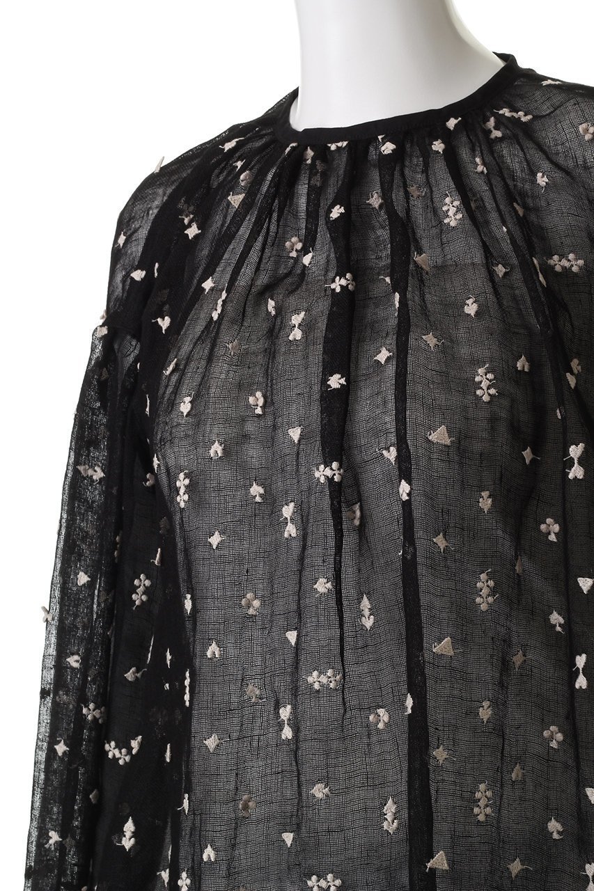 【生地の可能性/kijinokanosei】のボリュームスリーブブラウス 人気、トレンドファッション・服の通販 founy(ファニー) 　ファッション　Fashion　レディースファッション　Fashion for Women　トップス・カットソー　Cut & Sew Tops　シャツ・ブラウス・オフィスカジュアル　Elegant Blouses & Button-Ups　ボリューム袖・フリルスリーブブラウス　Voluminous & Ruffle Sleeves / Puffy Sleeve Tops　ストール　Stole, Wrap　スリーブ　Sleeve, Long Sleeve / Short Sleeve　フェミニン　Feminine, Girly　モチーフ　Motif, Design Theme　リネン　Linen, Linen Fabric　ロング　Long, Long-Length　other-5|ID: prp329100004917581 ipo3291000000036875697