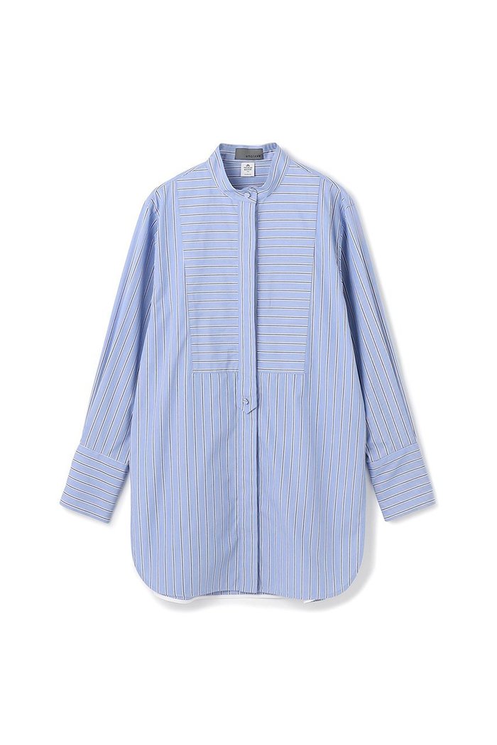 【アンクレイヴ/uncrave】のTHOMAS MASON ドレスシャツ インテリア・キッズ・メンズ・レディースファッション・服の通販 founy(ファニー) https://founy.com/ ファッション Fashion レディースファッション Fashion for Women トップス・カットソー Cut & Sew Tops シャツ・ブラウス・オフィスカジュアル Elegant Blouses & Button-Ups ワンピース Dresses フォーマル・パーティードレス・結婚式用ドレス Elegant & Casual Dresses カフス Cuff Design ストライプ Stripe, Striped Pattern スリット Slit, Slit Detail スリーブ Sleeve, Long Sleeve / Short Sleeve ドレス Dress, One-Piece ヨーク Yoke, Yoke Design ロング Long, Long-Length |ID: prp329100004917588 ipo3291000000036875747