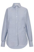 【マディソンブルー/MADISONBLUE】のCHELSEA L/S SHIRT チェルシー ロングスリーブシャツ 人気、トレンドファッション・服の通販 founy(ファニー) ファッション Fashion レディースファッション Fashion for Women トップス・カットソー Cut & Sew Tops シャツ・ブラウス・オフィスカジュアル Elegant Blouses & Button-Ups クラシック Classic, Timeless Style コレクション Collection, Seasonal Line スリーブ Sleeve, Long Sleeve / Short Sleeve プリーツ Pleats, Pleated ボックス Boxy, Box Shape ロング Long, Long-Length 今季 This Season, Current Season 定番 Standard, Basic Item thumbnail サックス|ID: prp329100004917595 ipo3291000000036875801