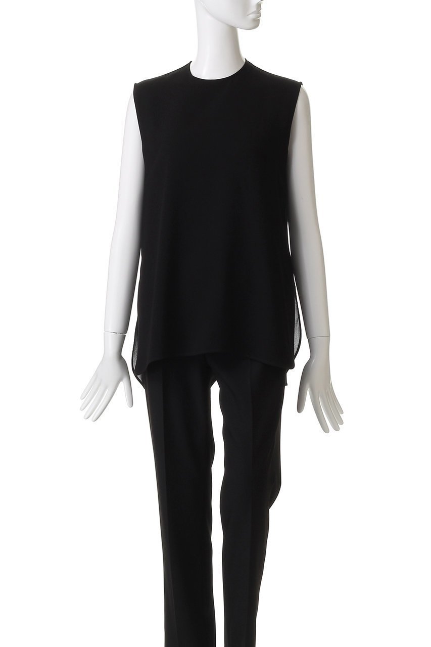 【ベイジ,/BEIGE,】のFLEUR(フルール)/バックシアーノーカラーブラウス 人気、トレンドファッション・服の通販 founy(ファニー) ファッション Fashion レディースファッション Fashion for Women トップス・カットソー Cut & Sew Tops キャミソール&ノースリーブ Camisoles & Sleeveless Tops シャツ・ブラウス・オフィスカジュアル Elegant Blouses & Button-Ups バッグ Bags とろみ Fluid, Flowy Fabric なめらか Smooth, Silky Texture シンプル Simple, Minimal スリット Slit, Slit Detail デニム Denim, Jeans Material ノースリーブ Sleeveless, No-Sleeve エレガント 上品 Elegant other-2|ID: prp329100004917596 ipo3291000000036875828