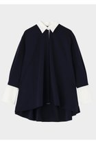 【ル フィル/LE PHIL】のバイカラーテントブラウス 人気、トレンドファッション・服の通販 founy(ファニー) ファッション Fashion レディースファッション Fashion for Women トップス・カットソー Cut & Sew Tops シャツ・ブラウス・オフィスカジュアル Elegant Blouses & Button-Ups カットソー Cut and Sewn Top シンプル Simple, Minimal スポーティ Sporty, Casual Athletic スリーブ Sleeve, Long Sleeve / Short Sleeve バランス Balance, Style Balance フェミニン Feminine, Girly フレア Flare, Flared ボトム Bottoms, Lower Wear ミックス Mix, Mixed Style ロング Long, Long-Length エレガント 上品 Elegant thumbnail ネイビー|ID: prp329100004917604 ipo3291000000036875891