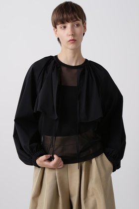 【ヒューエルミュージアム/hueLe Museum】の【hLM】タイプライターブラウス 人気、トレンドファッション・服の通販 founy(ファニー) ファッション Fashion レディースファッション Fashion for Women トップス・カットソー Cut & Sew Tops シャツ・ブラウス・オフィスカジュアル Elegant Blouses & Button-Ups インナー Innerwear ストレッチ Stretch, Stretchy Fabric スマート Smart, Elegant スリーブ Sleeve, Long Sleeve / Short Sleeve タイプライター Typewriter Fabric, Crisp Cotton タートルネック Turtleneck, High Neck ロング Long, Long-Length 半袖 Short Sleeve, Half Sleeve 夏 Summer 秋 Autumn |ID:prp329100004917606