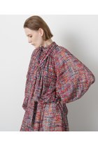【ヒューエルミュージアム/hueLe Museum】の【STUMBLY】Printed Bow-Tie Blouse 人気、トレンドファッション・服の通販 founy(ファニー) ファッション Fashion レディースファッション Fashion for Women トップス・カットソー Cut & Sew Tops シャツ・ブラウス・オフィスカジュアル Elegant Blouses & Button-Ups おすすめ Recommended / Our Picks ジャカード/ジャガード Jacquard, Woven Pattern スリーブ Sleeve, Long Sleeve / Short Sleeve セットアップ Set-Up, Coordinated Outfit ツイード Twill, Twill Weave ハイネック High Neck, Mock Neck パターン Pattern, Design Print プリント Print, Printed Pattern ロング Long, Long-Length 無地 Plain, Solid Color thumbnail -|ID: prp329100004917618 ipo3291000000036876025