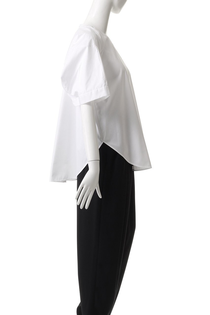 【エンフォルド/ENFOLD】のWING-SLEEVES PULLOVER/プルオーバー 人気、トレンドファッション・服の通販 founy(ファニー) 　ファッション　Fashion　レディースファッション　Fashion for Women　トップス・カットソー　Cut & Sew Tops　シャツ・ブラウス・オフィスカジュアル　Elegant Blouses & Button-Ups　カジュアルプルオーバー・ニットトップス　Pullovers & Knit Tops / Casual Pullovers　ショート　Short, Short Length　スリーブ　Sleeve, Long Sleeve / Short Sleeve　バランス　Balance, Style Balance　フロント　Front, Front Design　ボトム　Bottoms, Lower Wear　ラウンド　Round, Round Neck　other-3|ID: prp329100004917620 ipo3291000000036876040