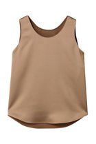 【アルアバイル/allureville】のサテンタンクブラウス 人気、トレンドファッション・服の通販 founy(ファニー) ファッション Fashion レディースファッション Fashion for Women トップス・カットソー Cut & Sew Tops キャミソール&ノースリーブ Camisoles & Sleeveless Tops シャツ・ブラウス・オフィスカジュアル Elegant Blouses & Button-Ups インナー Innerwear サテン Satin, Glossy Fabric シンプル Simple, Minimal ジャケット Jacket, Outerwear タンク Tank Top, Sleeveless Top ノースリーブ Sleeveless, No-Sleeve エレガント 上品 Elegant 夏 Summer 春 Spring 秋 Autumn thumbnail キャメル|ID: prp329100004917622 ipo3291000000036876055