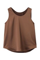 【アルアバイル/allureville】のサテンタンクブラウス 人気、トレンドファッション・服の通販 founy(ファニー) ファッション Fashion レディースファッション Fashion for Women トップス・カットソー Cut & Sew Tops キャミソール&ノースリーブ Camisoles & Sleeveless Tops シャツ・ブラウス・オフィスカジュアル Elegant Blouses & Button-Ups インナー Innerwear サテン Satin, Glossy Fabric シンプル Simple, Minimal ジャケット Jacket, Outerwear タンク Tank Top, Sleeveless Top ノースリーブ Sleeveless, No-Sleeve エレガント 上品 Elegant 夏 Summer 春 Spring 秋 Autumn thumbnail ブラウン|ID: prp329100004917622 ipo3291000000036876057