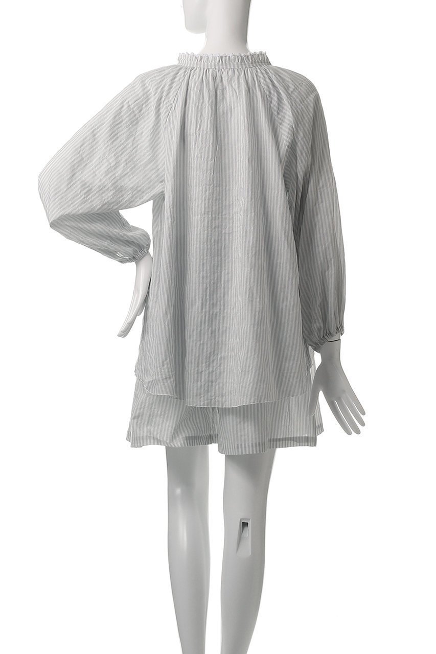 【ナナデコール/nanadecor】のユーカリストライプタッセルブラウス 人気、トレンドファッション・服の通販 founy(ファニー) ファッション Fashion レディースファッション Fashion for Women トップス・カットソー Cut & Sew Tops シャツ・ブラウス・オフィスカジュアル Elegant Blouses & Button-Ups サマー Summer, Summer Style ショート Short, Short Length ストライプ Stripe, Striped Pattern スリーブ Sleeve, Long Sleeve / Short Sleeve セットアップ Set-Up, Coordinated Outfit フェミニン Feminine, Girly ロング Long, Long-Length other-4|ID: prp329100004917644 ipo3291000000036876278